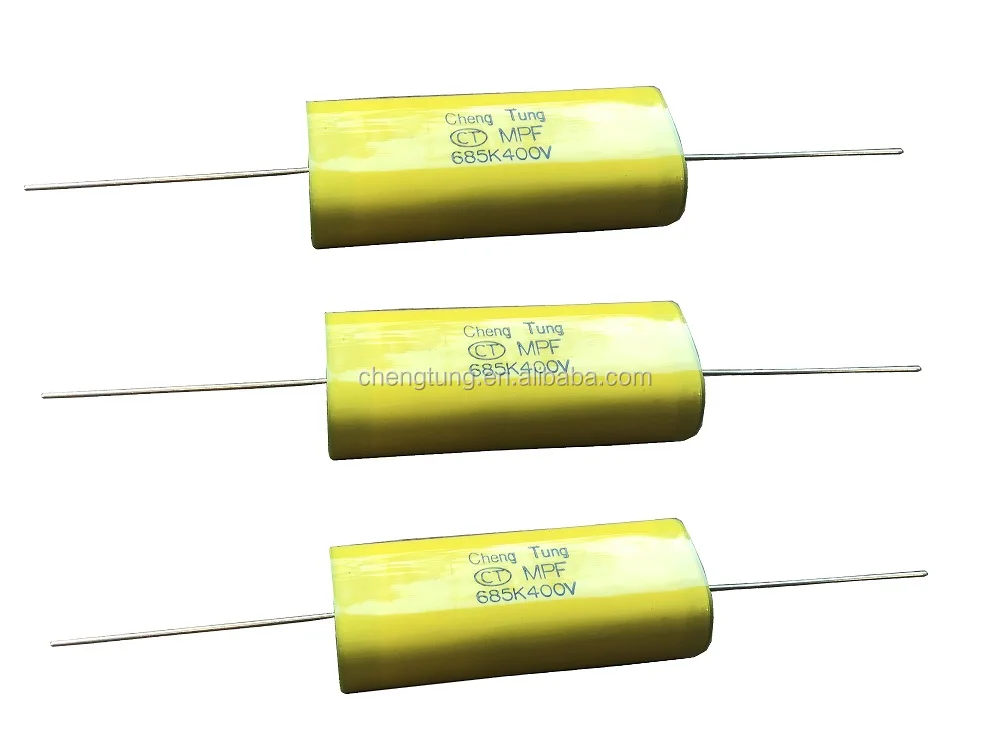 CBB20 Axial Leads Film Capacitors for audio Frequency