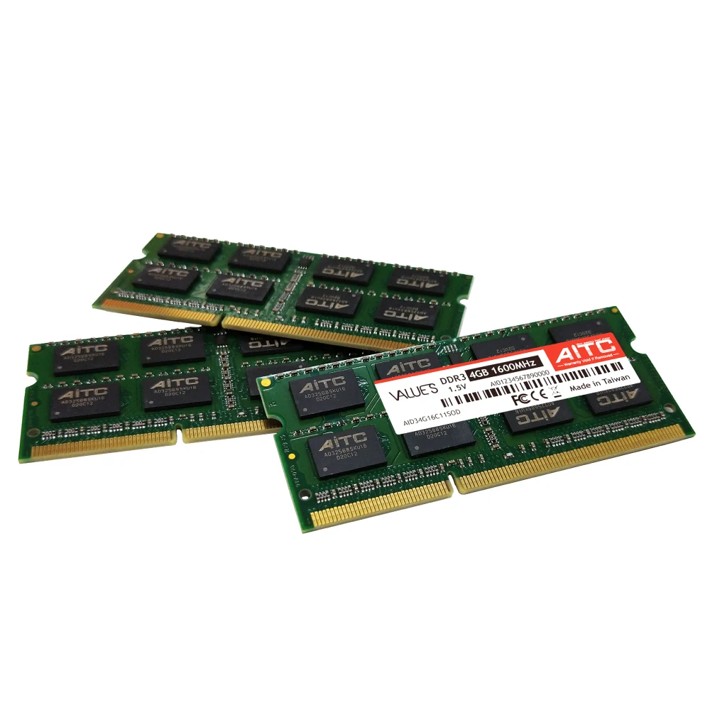 Оперативная память для ноутбука DDR3 4 Гб 1600