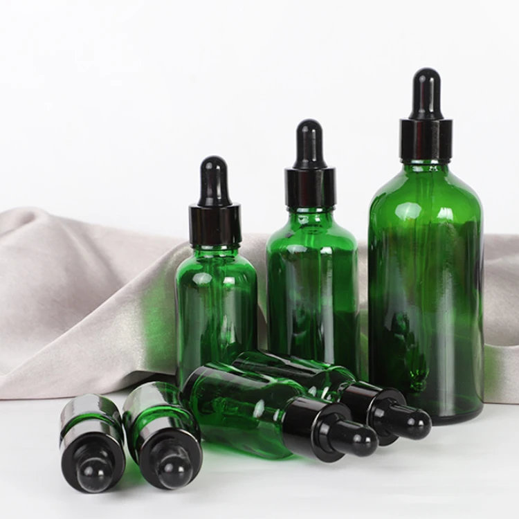 Spot manufacturers supply refined oil bottle glass dropper bottle spray bottle 5-100ml bottles wholesale