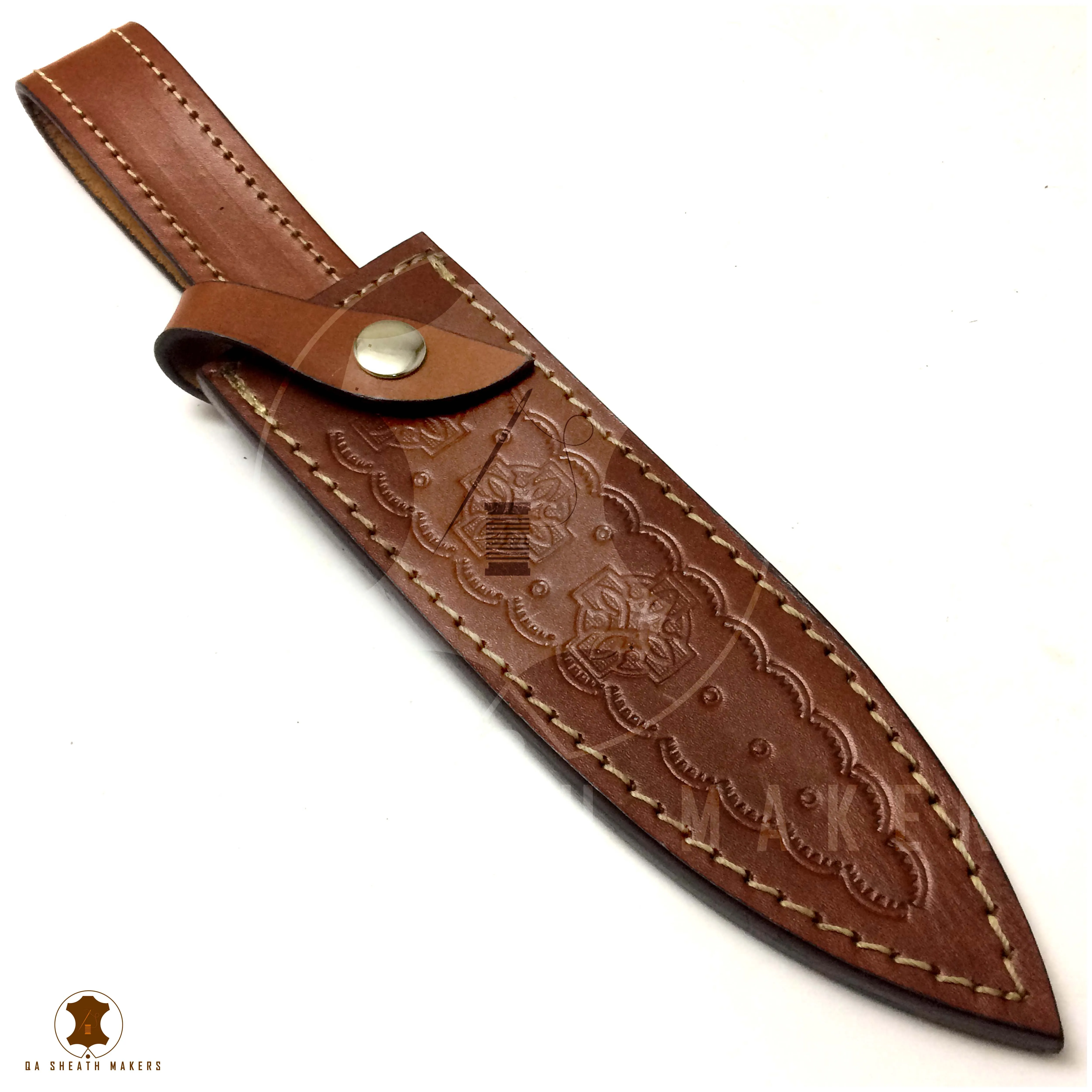 Leather Sheath for Fixed Blade Dagger Knives Cheap Price Factory Product Rich Grain Leather Hunting Knife Outdoor Camping OEM PK