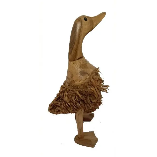 
Natural Duck Bamboo Beautiful Hand Carved Duck Bamboo Ornament handmade with love by skilled artisans 