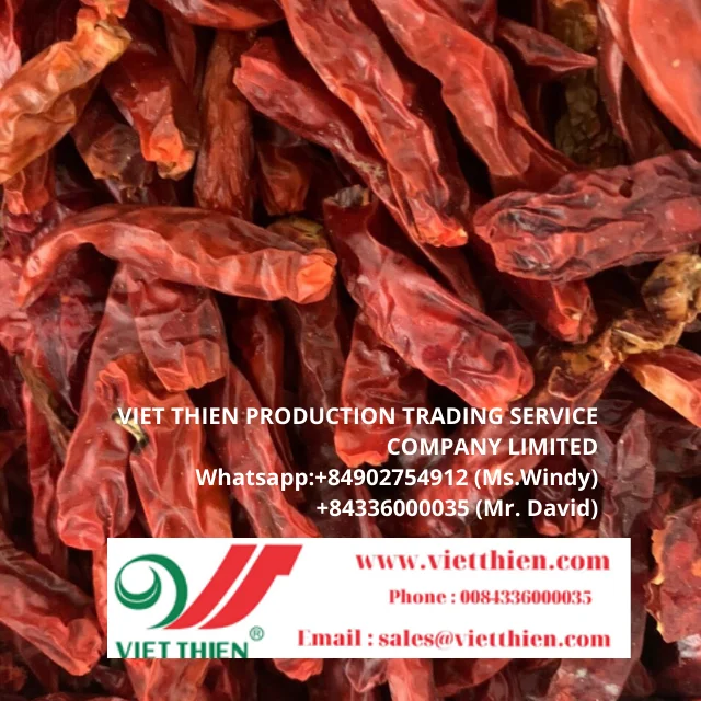 Сушеный Чили создан с превосходной технологией от ведущего во Вьетнаме завода обеспечивающего высокое качество по лучшей цене i
