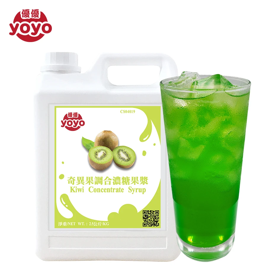 Концентрированный сироп с ароматом киви тайваньский продукт