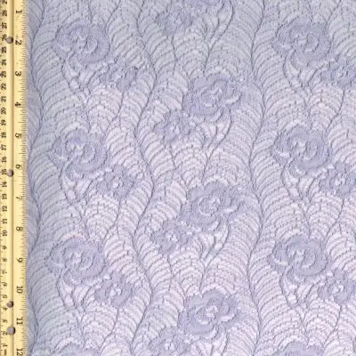 Green Topaz Botanical Natural Cotton Lace Fabric - Grow  - Style 308