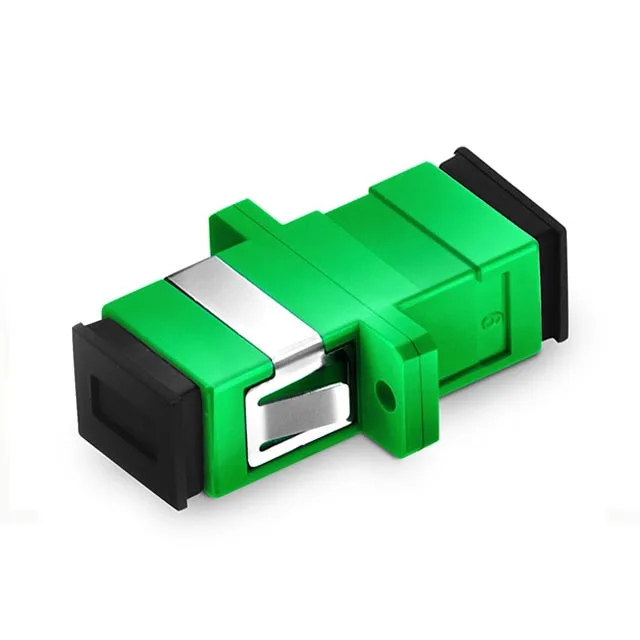 Adaptor Plastic SC APC Refurbished Green Standard Package Adapt