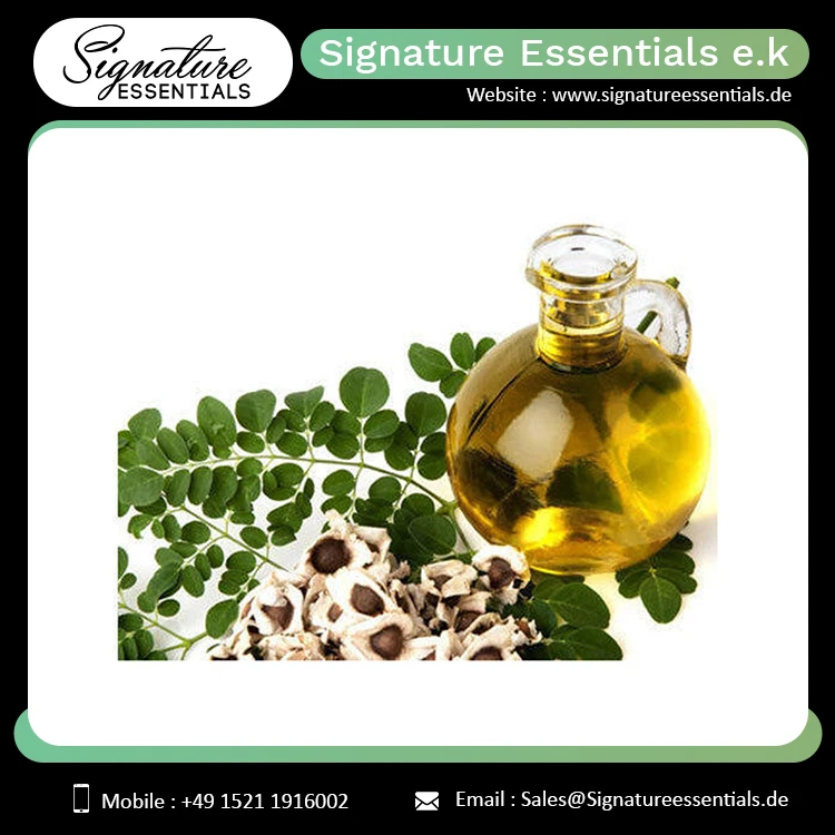 Factory Supply High Graded Organic Moringa Seed Oil For Including Hair Care