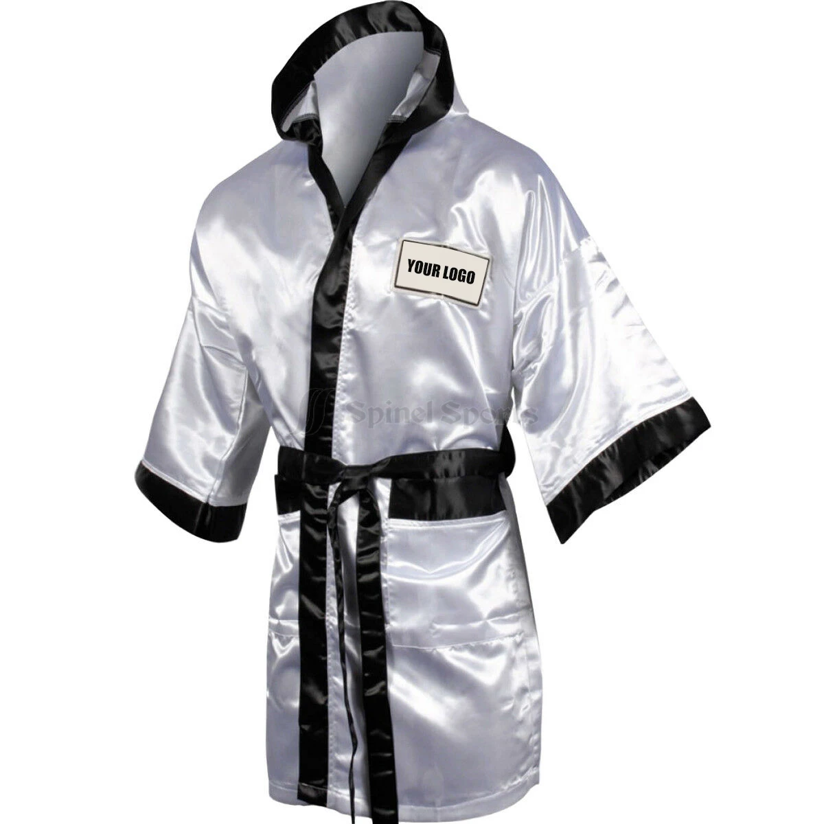 Best Selling Boxing Gown With Hood Top Quality Material For Boxing Robes Full Length Boxing Gown with Hood