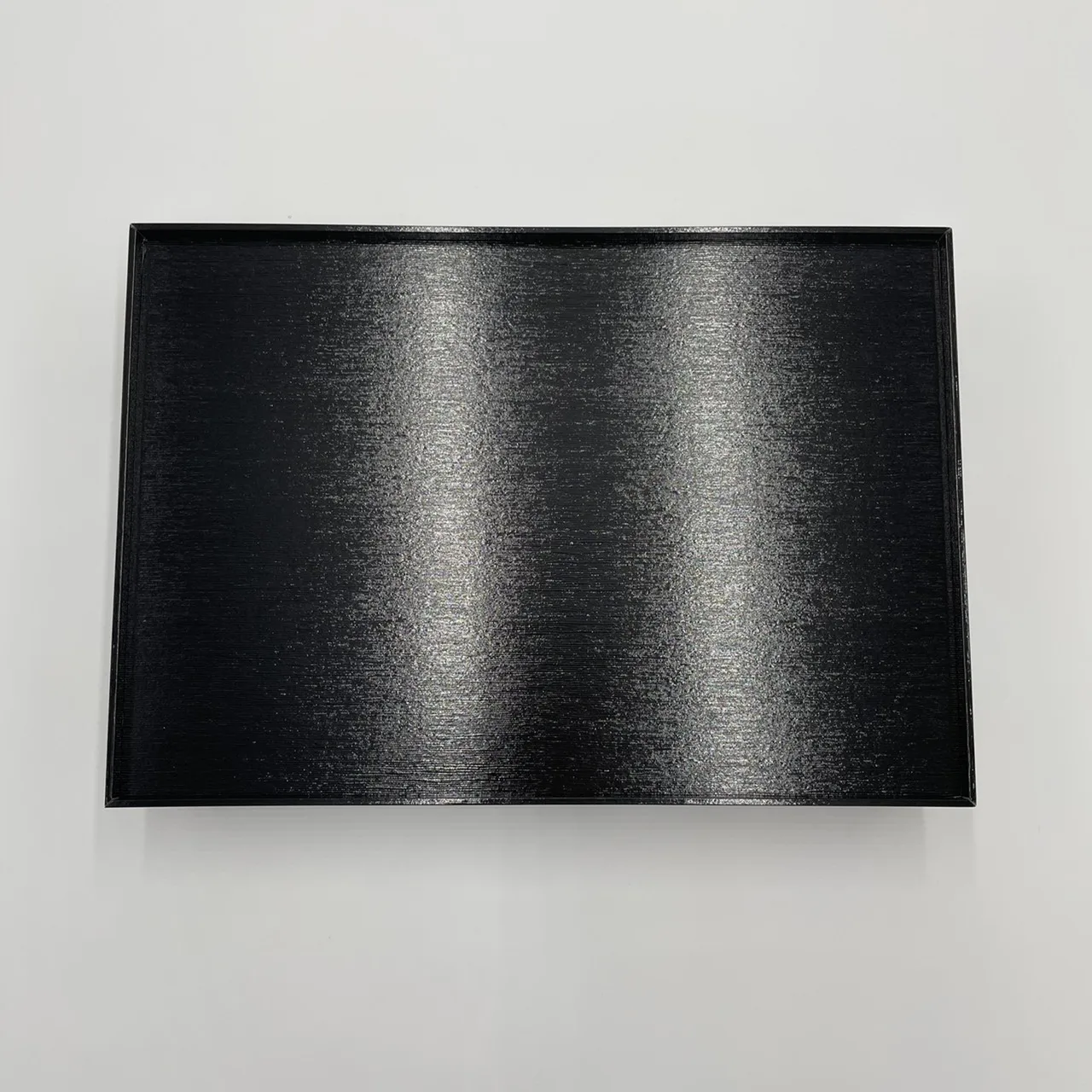 Paper black take away food container restaurant to go sushi packaging six compartment