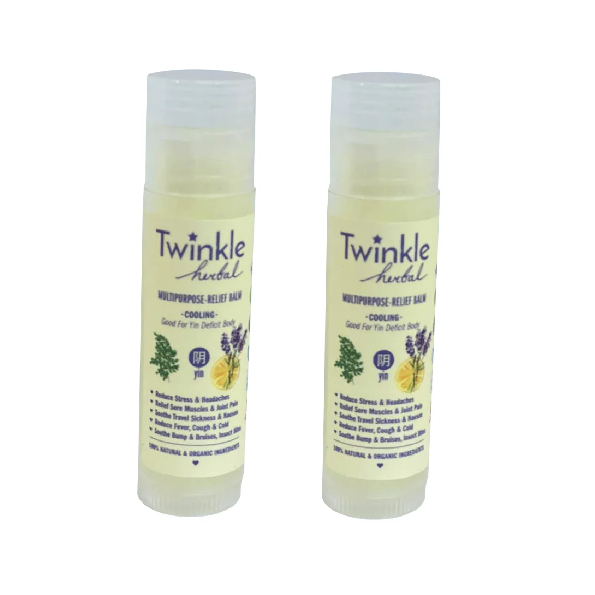 
Herbal Ingredients Skin Wound Healing Headache Relief Rubs Twinkle Herbal Yin Balm 5g For Traveling 