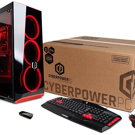 New CyberPowerPC Gaming PC Core i9 9900k RTX 2080 Ti 16GB DDR4 Water Cooling Gaming Desktop