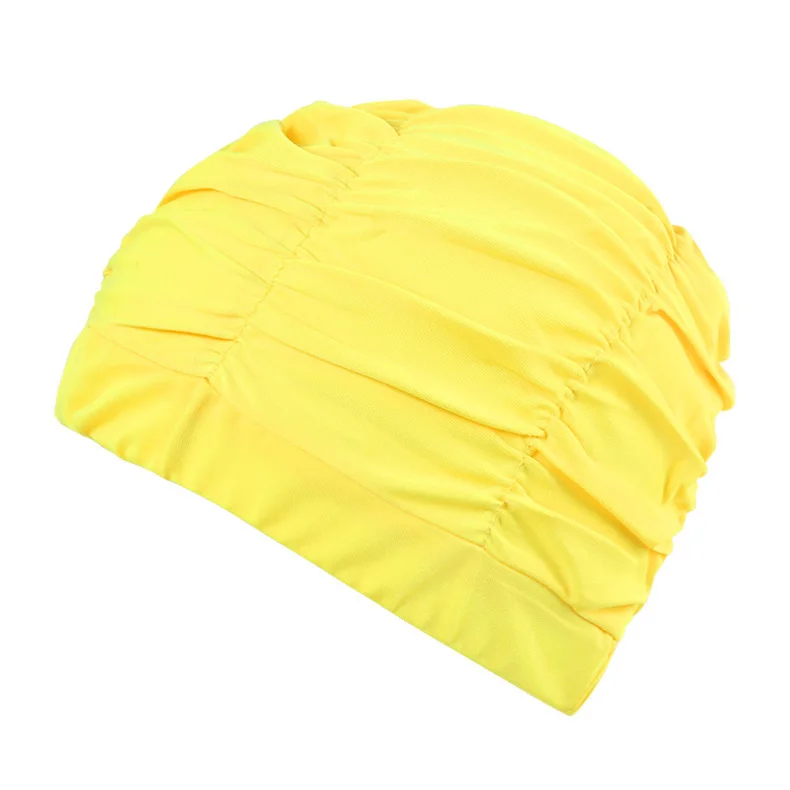 Breathable Bathing Swimming Cap Stretch Swim Pool Seaside Water Sport Elastic Cap