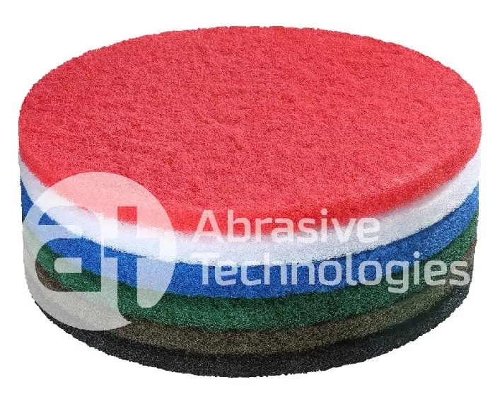 13in Non Woven Synthetic Pads Heavy-duty Scrubbing Floor Polishing for Industrial Cleaning Machines
