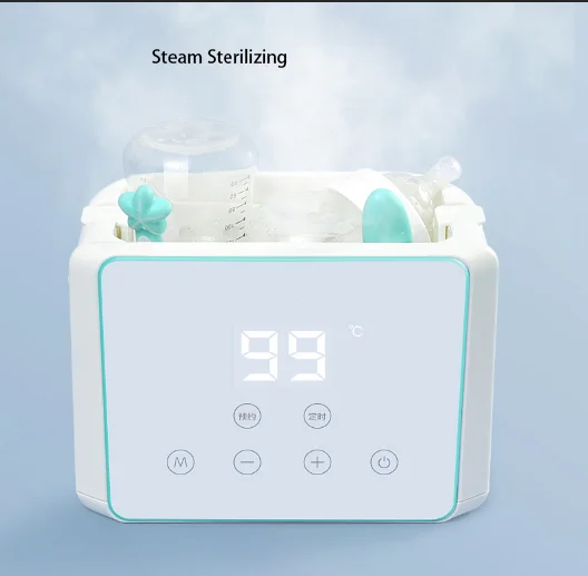 Double bottle warmer LCD display touch control baby bottle warmer and sterilizer bottle heater food heater