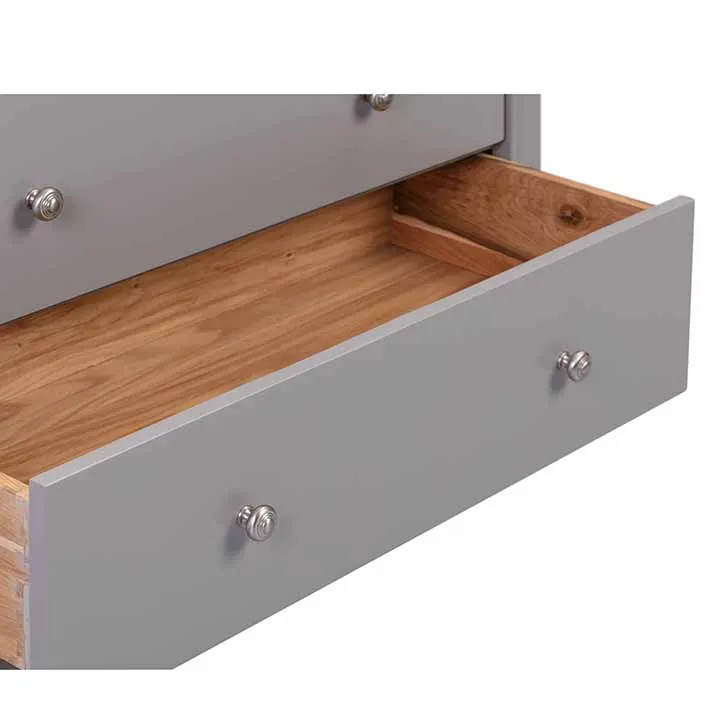 Горячая Распродажа современный дизайн спальня серый дуб Деревянный прикроватный столик Ночная подставка с ящиками