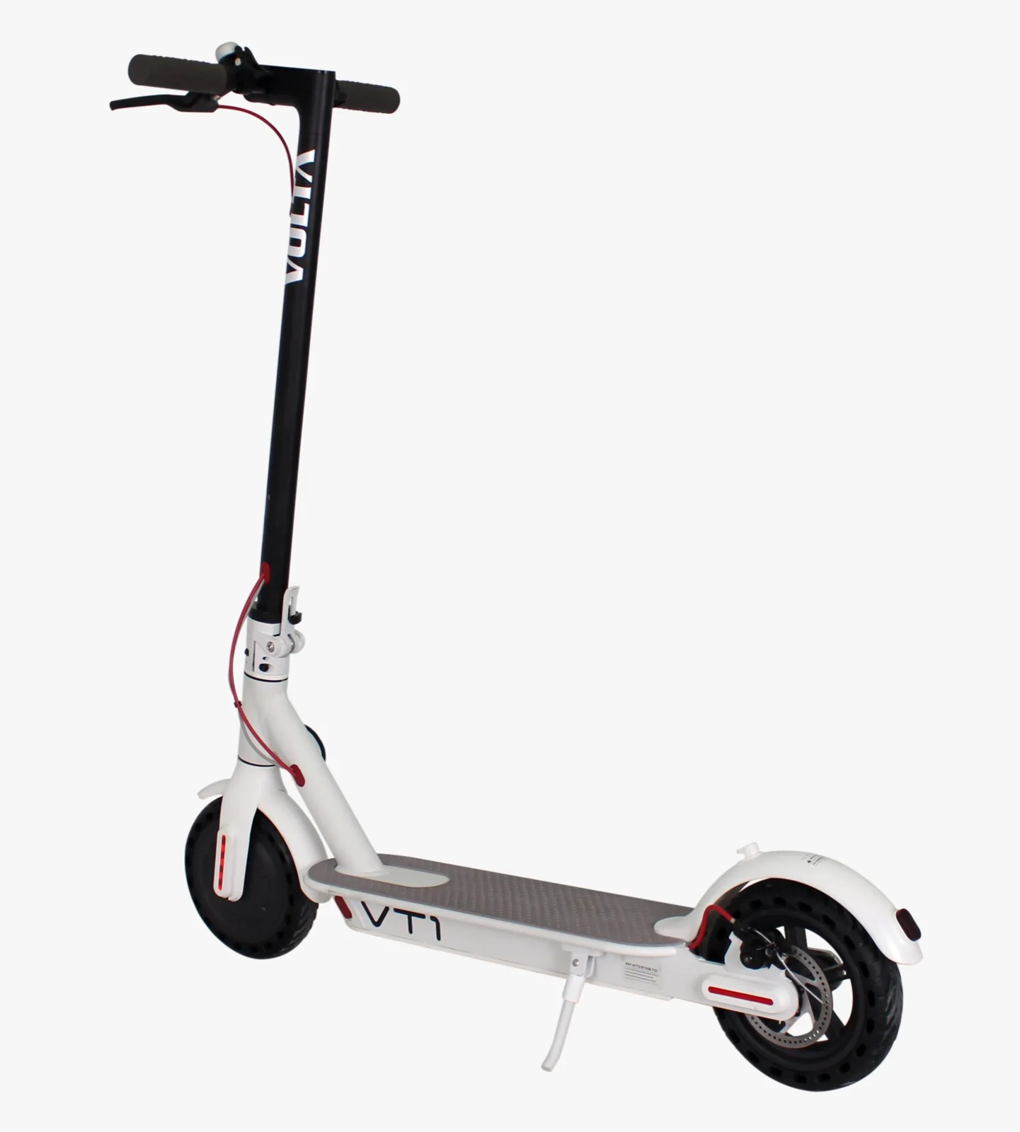 Складной Белый самокат VOLTA VT1, Сделано в Турции