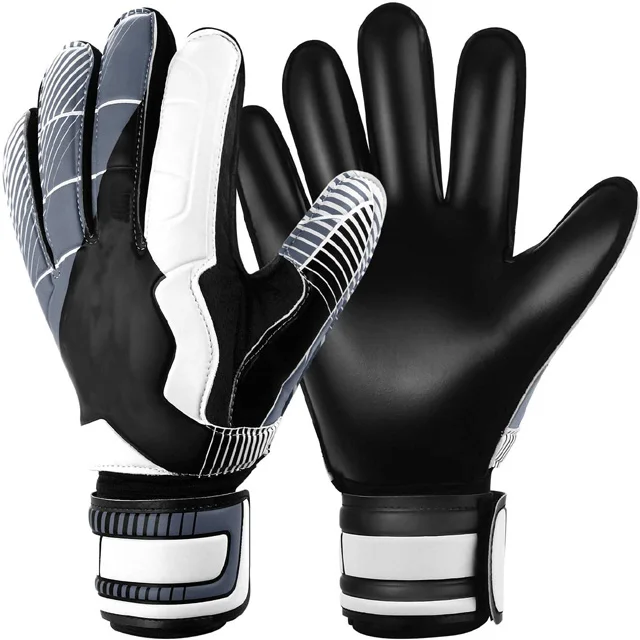 
Custom Design Best Quality High Tech Soccer Goalkeeper Gloves 