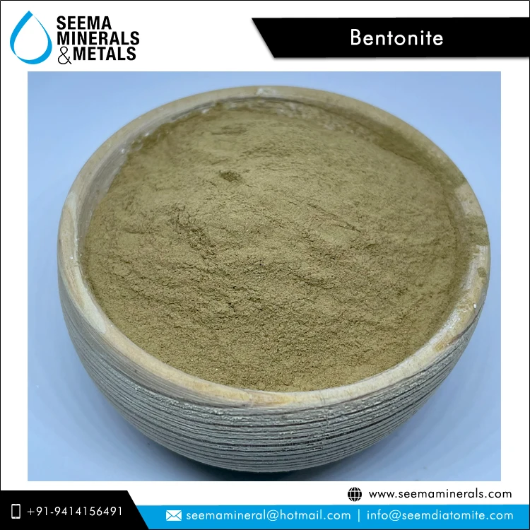 Высокая производительность 100% натуральный бентонитовый Глиняный Порошок по доступной цене