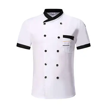Custom Logo with Custom Design Men Women  Chef Uniform Low Cost Chef jacket High Quality Unisex Coat