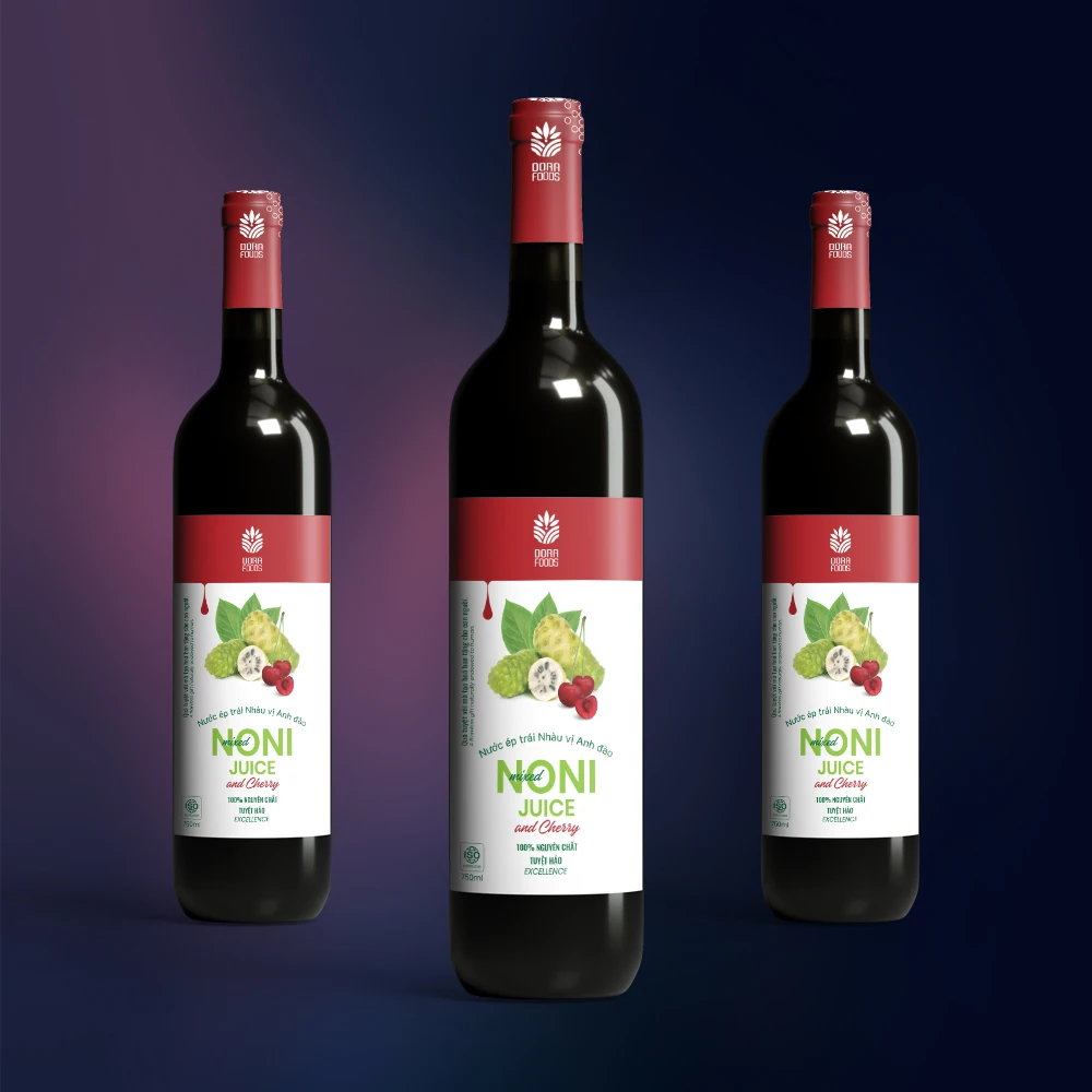 Noni сок и вишня смешанный Global noni сырье поставщик оптовая продажа noni сок здоровый напиток фруктовый фермент