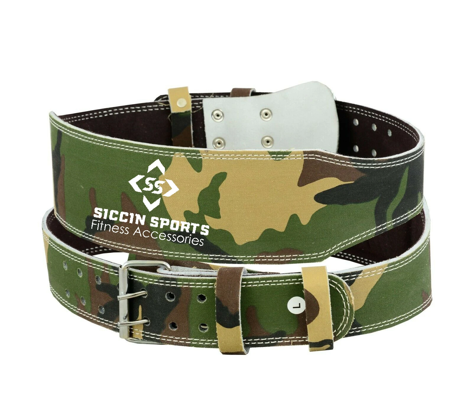 
Customized logo premium Quality Leather Handmade Weight Lifting Belt 4