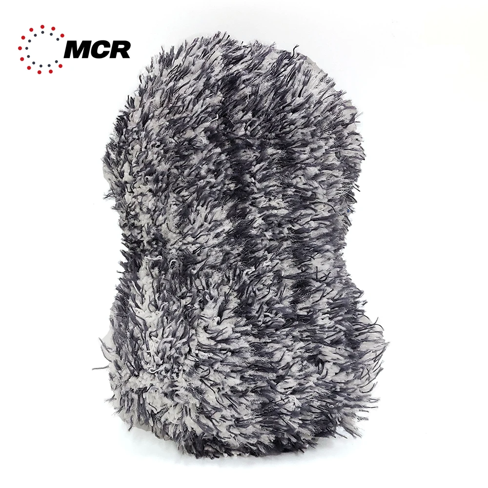 VISCOSE & MICROFIBER BUBBLE WASH PAD Made in Korea Car Care Detailing 16x23cm long pile high quality NEW DESIGN