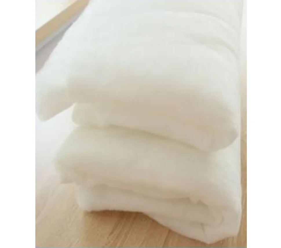 Vietnam manufacturer 100% cotton quilted lining non woven fabric quilting cotton wadding for garment