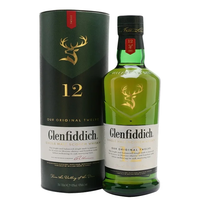 Original Glenfiddich 12 Year Old Whisky