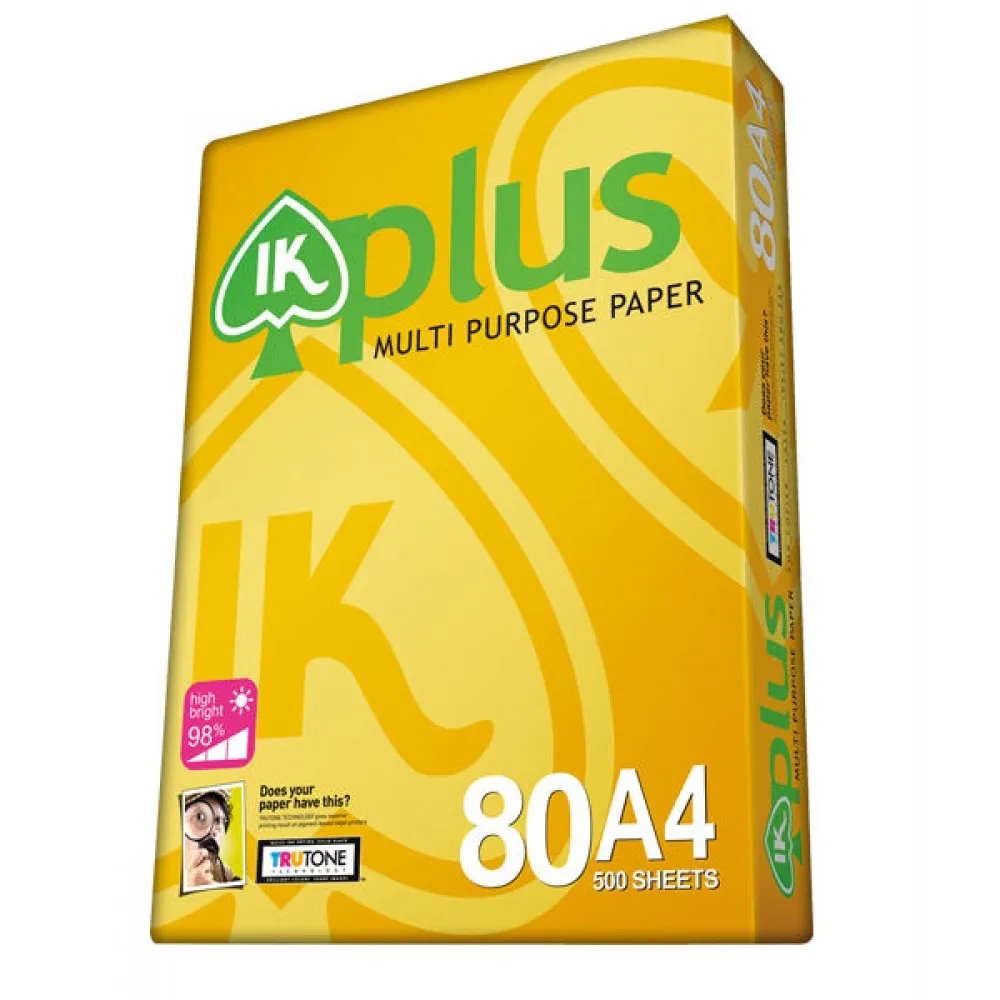IK Plus Multipurpose Copy Paper A4