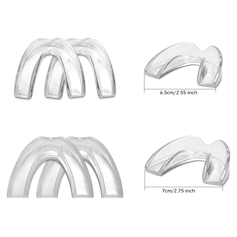 Teeth Protector Mouthguard Sports Boxing Transparent Mouth Guard Tooth Brace Protection For Basketball Rugby Boxing