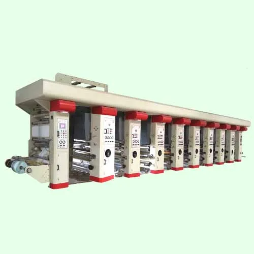
Four Color Rotogravure Printing Line in India 