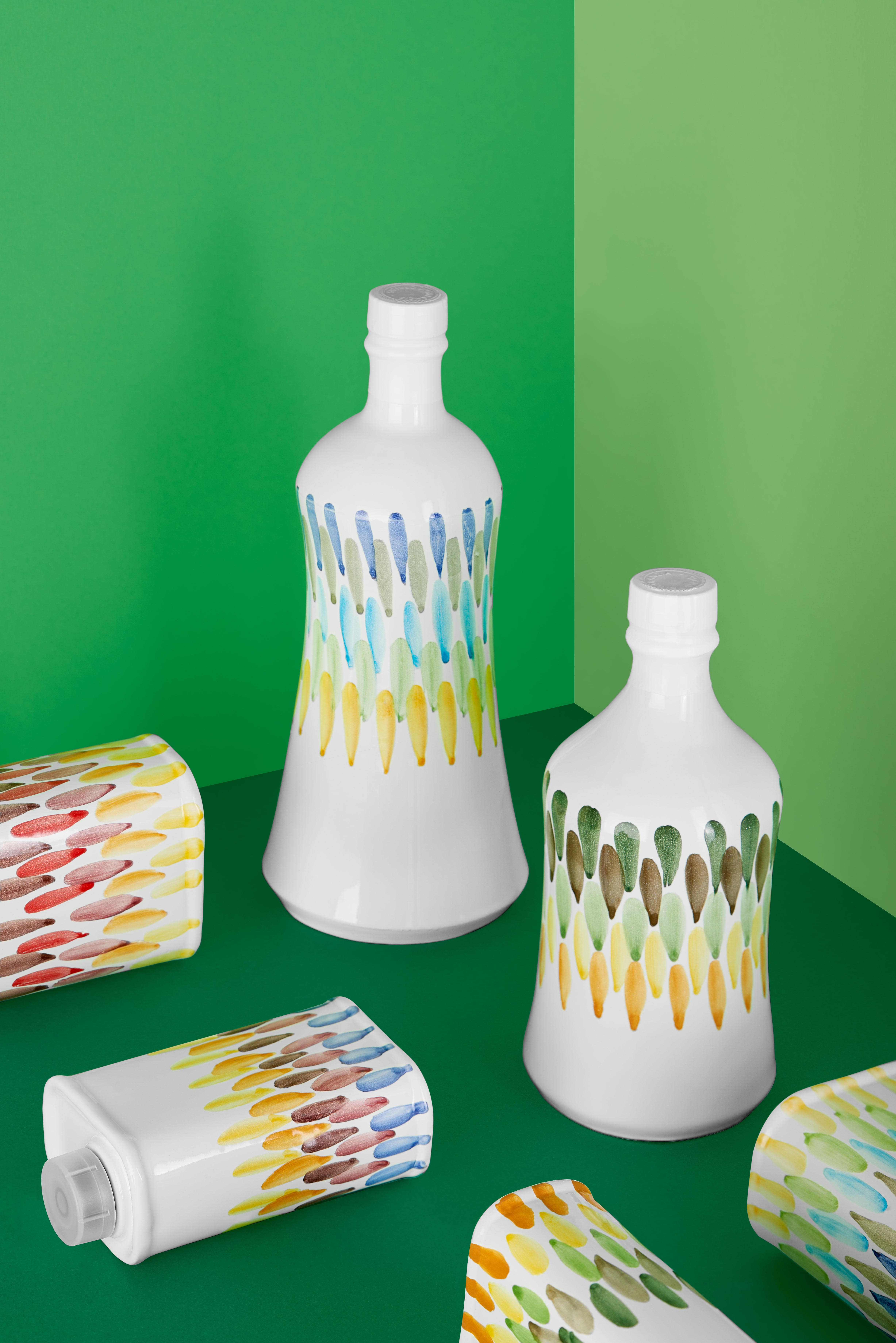 LOLIO CERAMIC COLLECTION Italian Extra Virgin Olive Oil Monocultivar Coratina 0,250 L - Frantoio Paparella - Puglia - Italy