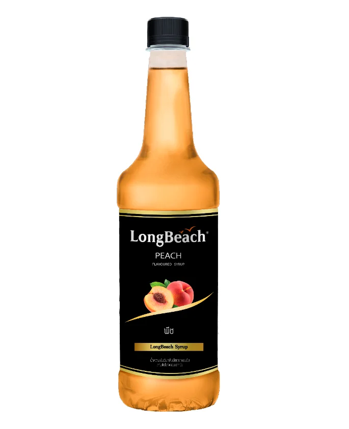 
Персиковый Сироп LongBeach 740 мл. (Производитель RD & OEM в таиланде) 