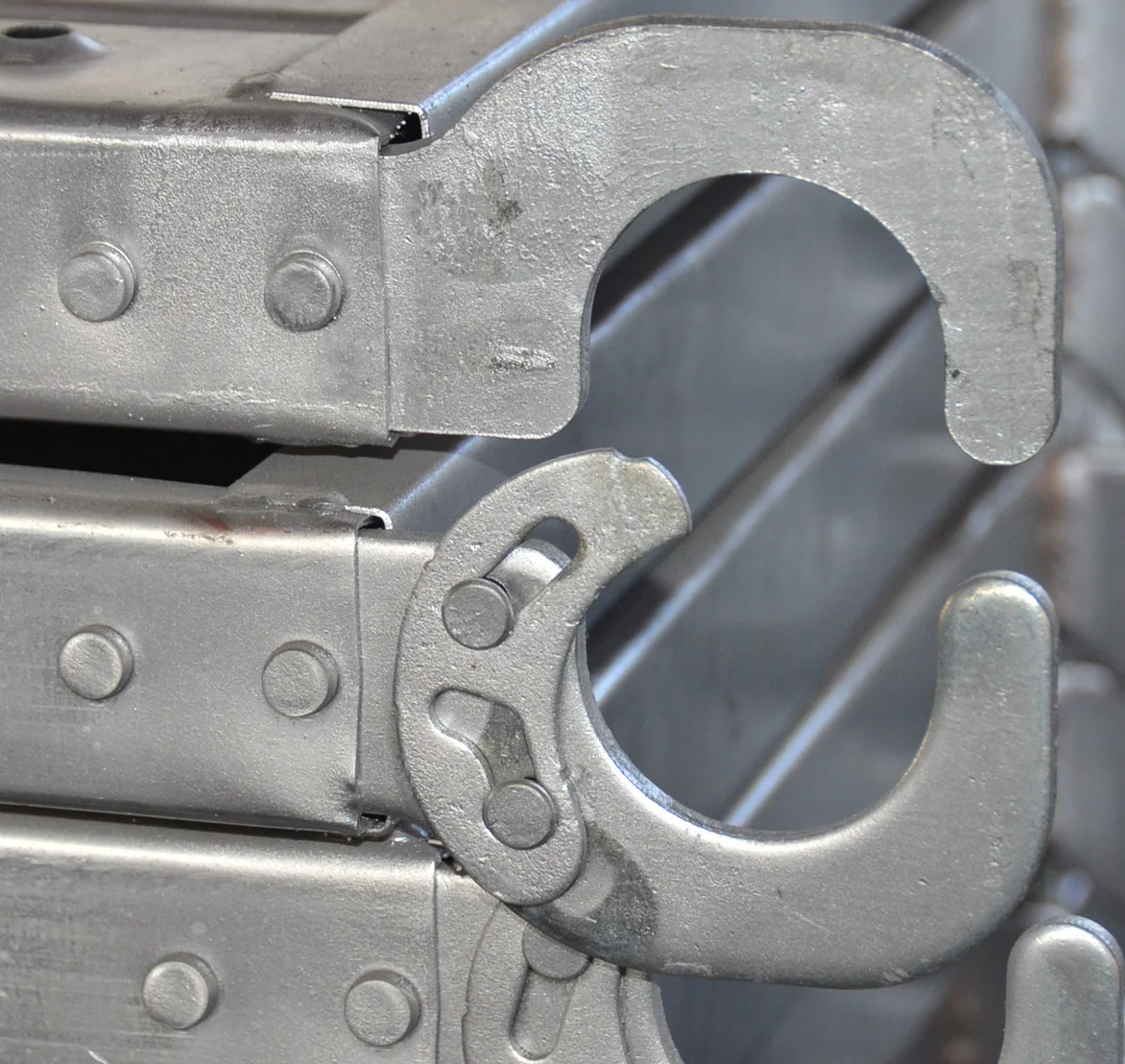 Scaffolding Pedal Pine Planks Steel Catwalk Platform