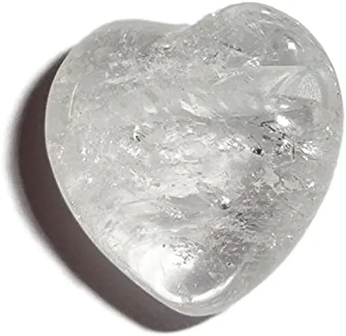 Latest Crystal Quartz Puffy Heart at Wholesale Price Crystals Heart Gemstone for Gifting Purpose from Indian Manufacturer