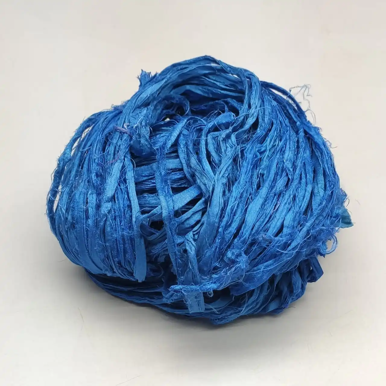 Recycle sari silk Ribbons sustainable eco-friendly hand torn silk strips and hand stitched to make long ribbon for gift wrapping