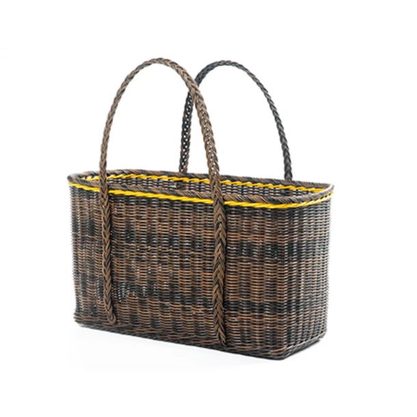 High quality 2019 new design classical wicker handbag / Ladies Basket With simple elegant modern design from Cirebon West Java