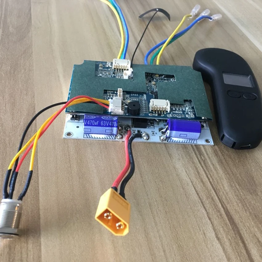  Outrunner Электрический скейтборд DIY сенсорный bldc 6374 6384 5065 Мотор Двойной драйвер контроллер скорости с 2 4g ЖК-экраном дистанционное