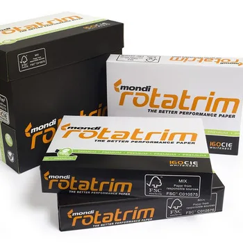 Mondi Rotatrim white bond copy paper A4 80gsm pack 500 (Per ream) available