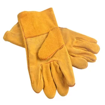 Лидер продаж цветочные садовые перчатки для мужчин и женщин из оленьей кожи замшевые