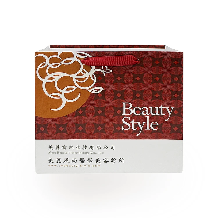 Taiwan Paper bags with handle Custom Luxury Paper Shopping Bags