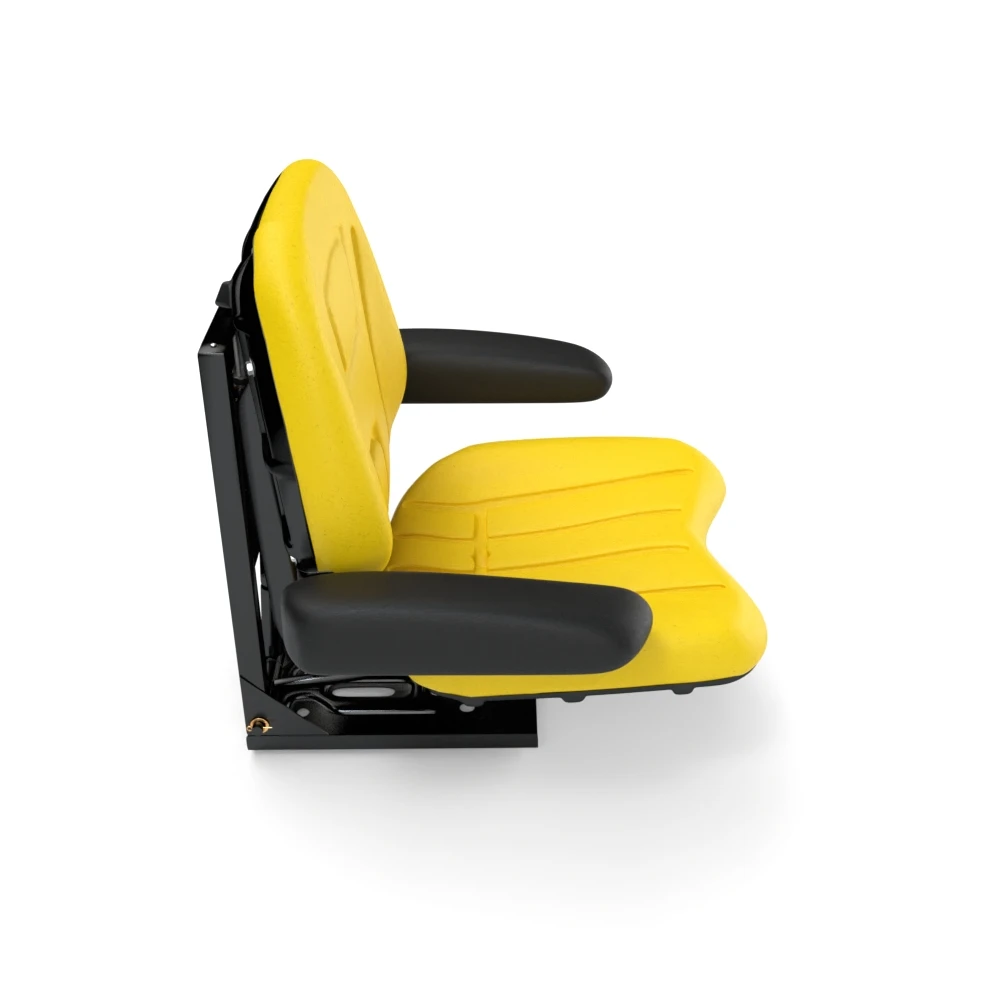 Unique Design Yellow Arm Rest Tractor Universal Seats for Combine Harvester and Tractors