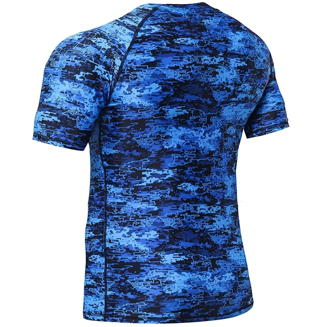 
Wholesale Custom Sublimation Spandex Surf Shirt Design Your Own Compression MMA Bjj Rash Guard 