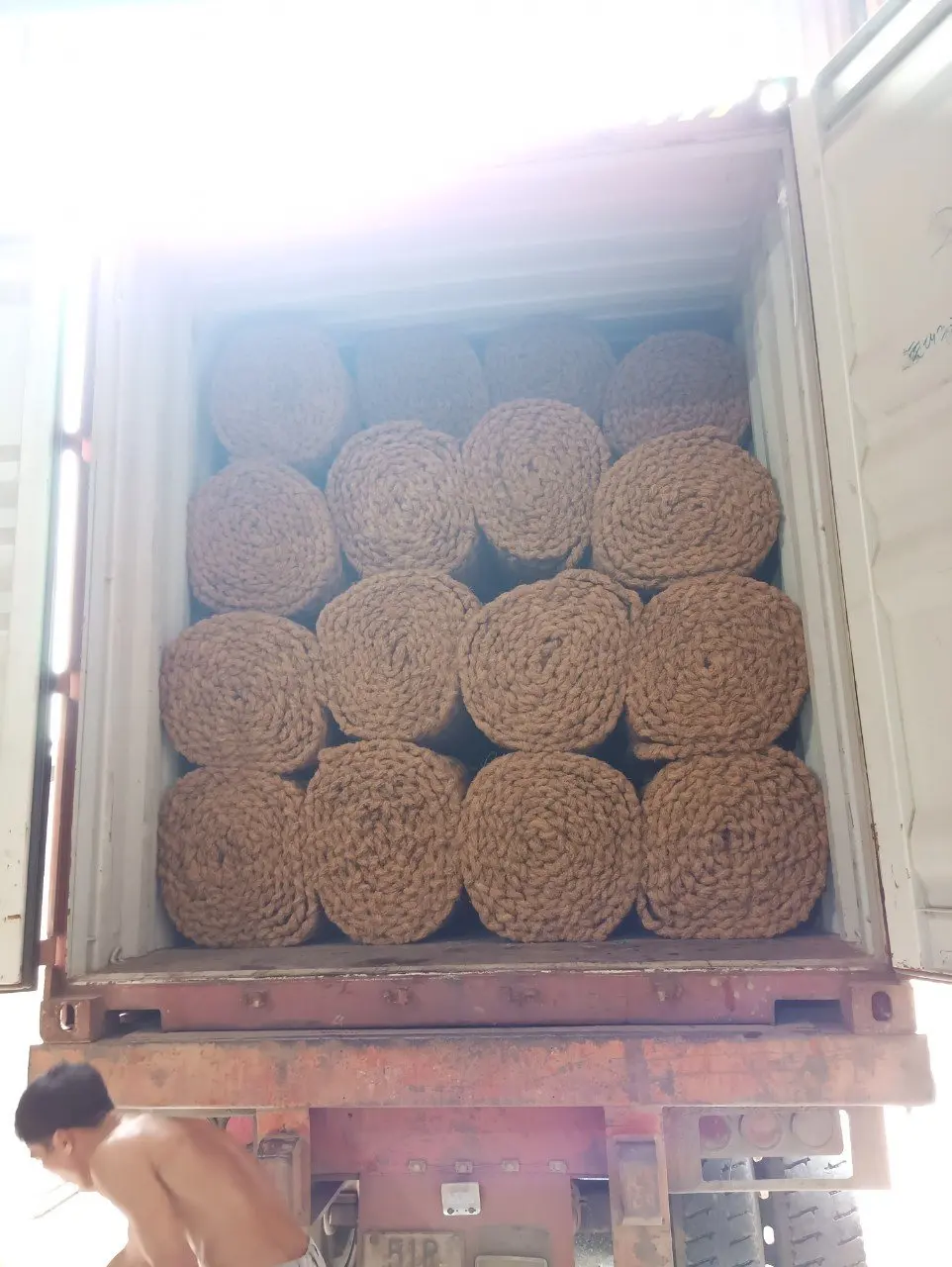100% Coir Mats/ the Best Price Coconut Coir Mat Roll for Export  Ms. Lily +84 906927736