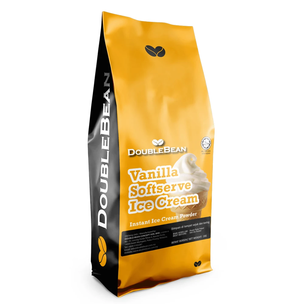 
Vanilla Softserve Ice Cream Powder Instant Vegan Ice Cream Milk Powder Mix 