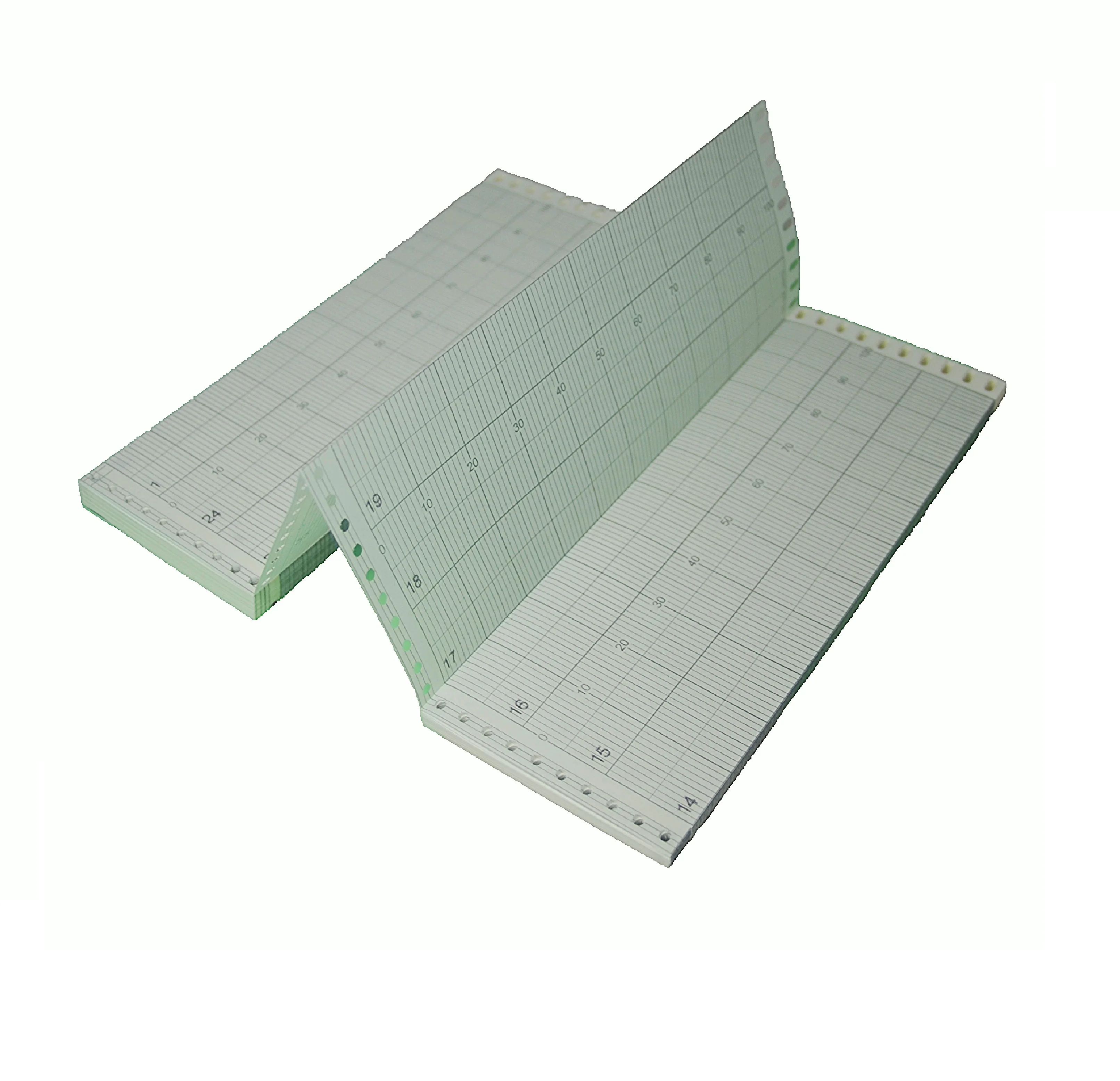 Made In Italy Thermal Chart Paper Fanfold For Fuji Recorder PHA PHB P# BL-1000-B PEX00BL1-1000-B