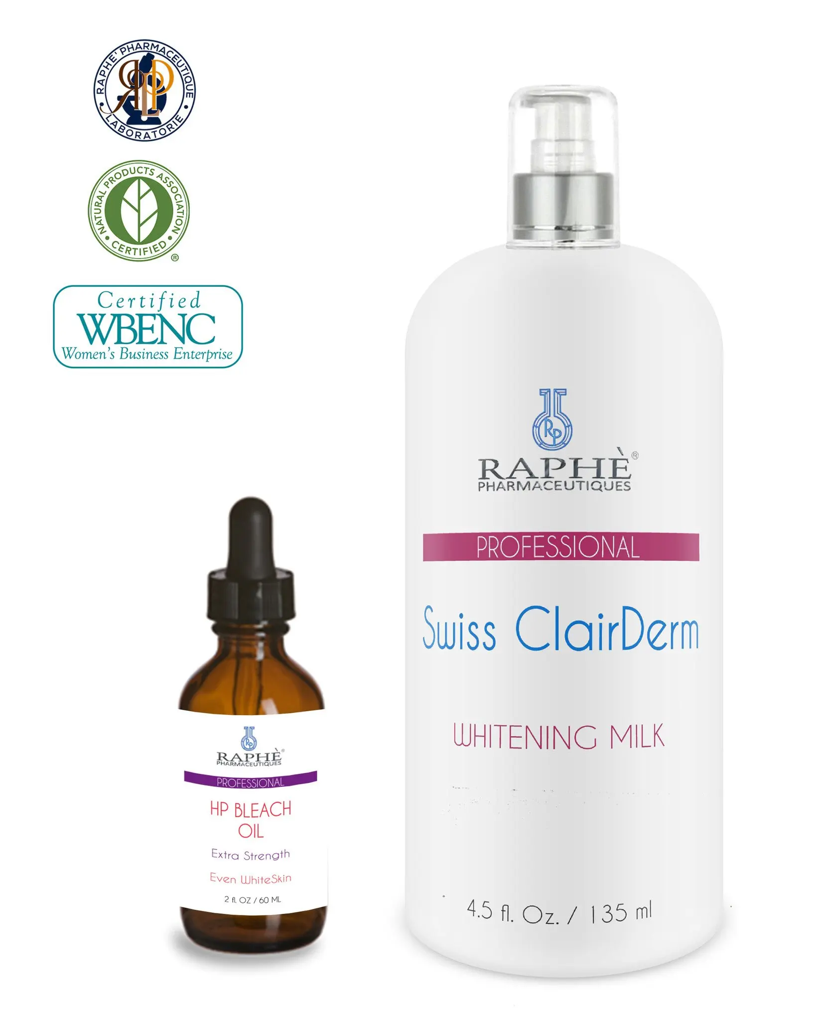 
Swiss ClairDerm Skin whitening Milk for Color & Bleach Oil - 6pcs 