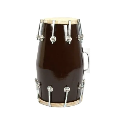 Индийская черная манговая гайка с болтом Dholak / Dholki ручной барабан перкуссионный