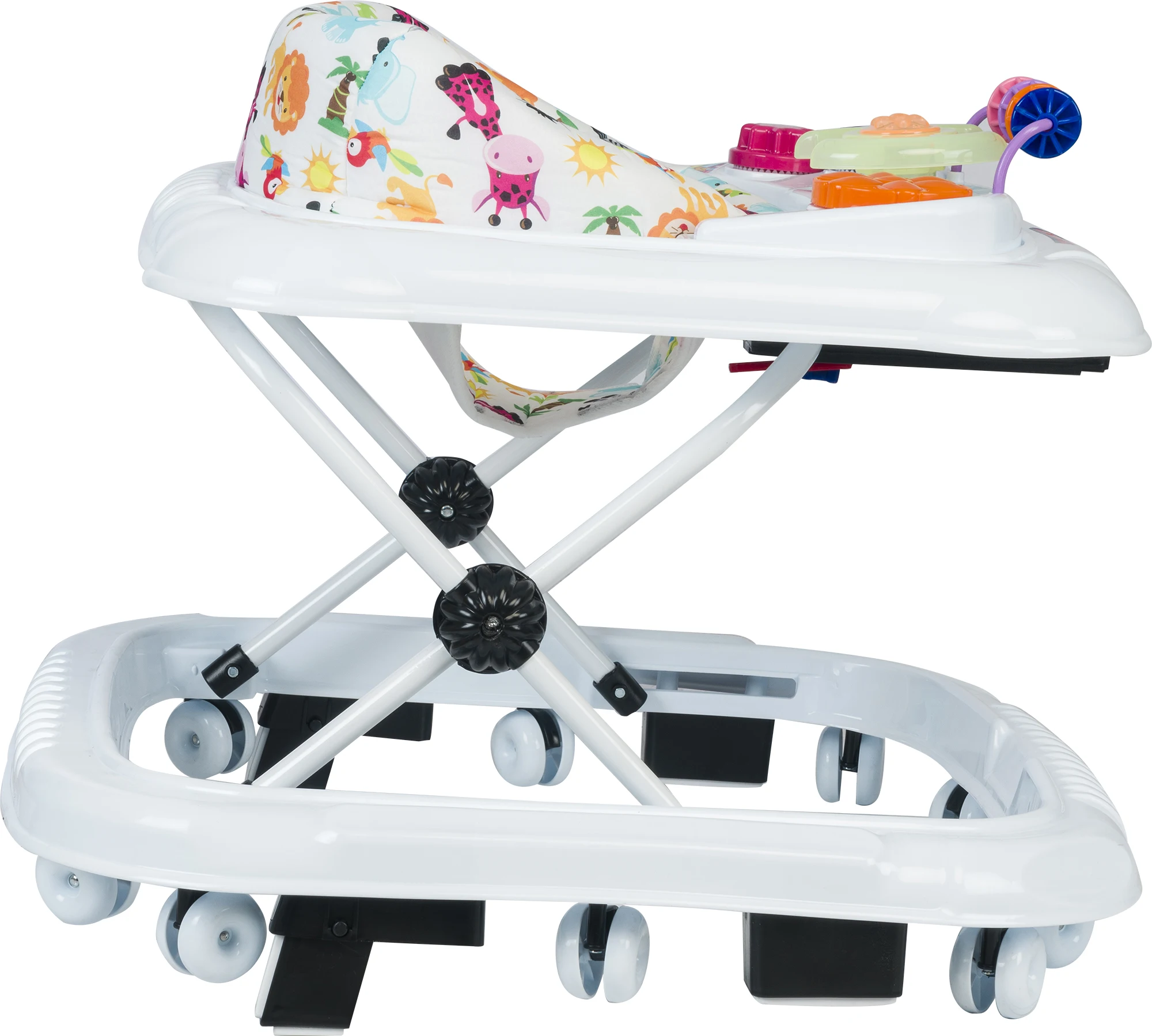 Baby Walker Steering Wheel And Horn  Baby Carrier Walker Cheap Price 2024 New model Trendy Baby walkers Toddle Activity Toy Tray