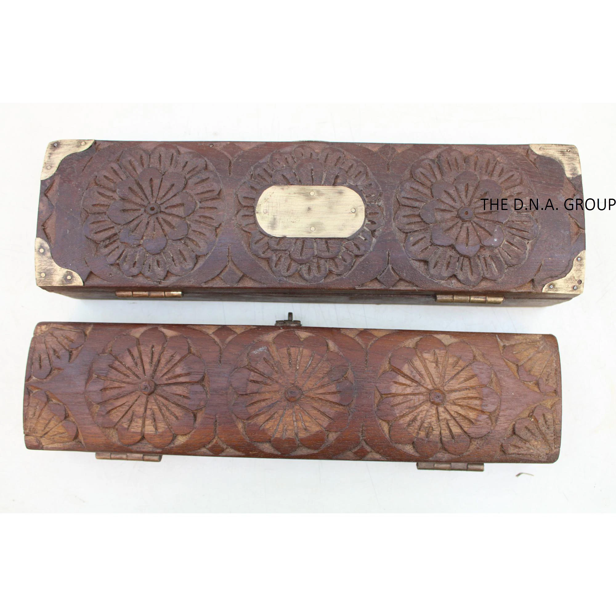 Деревянная коробка ручной работы деревянная резная в античном