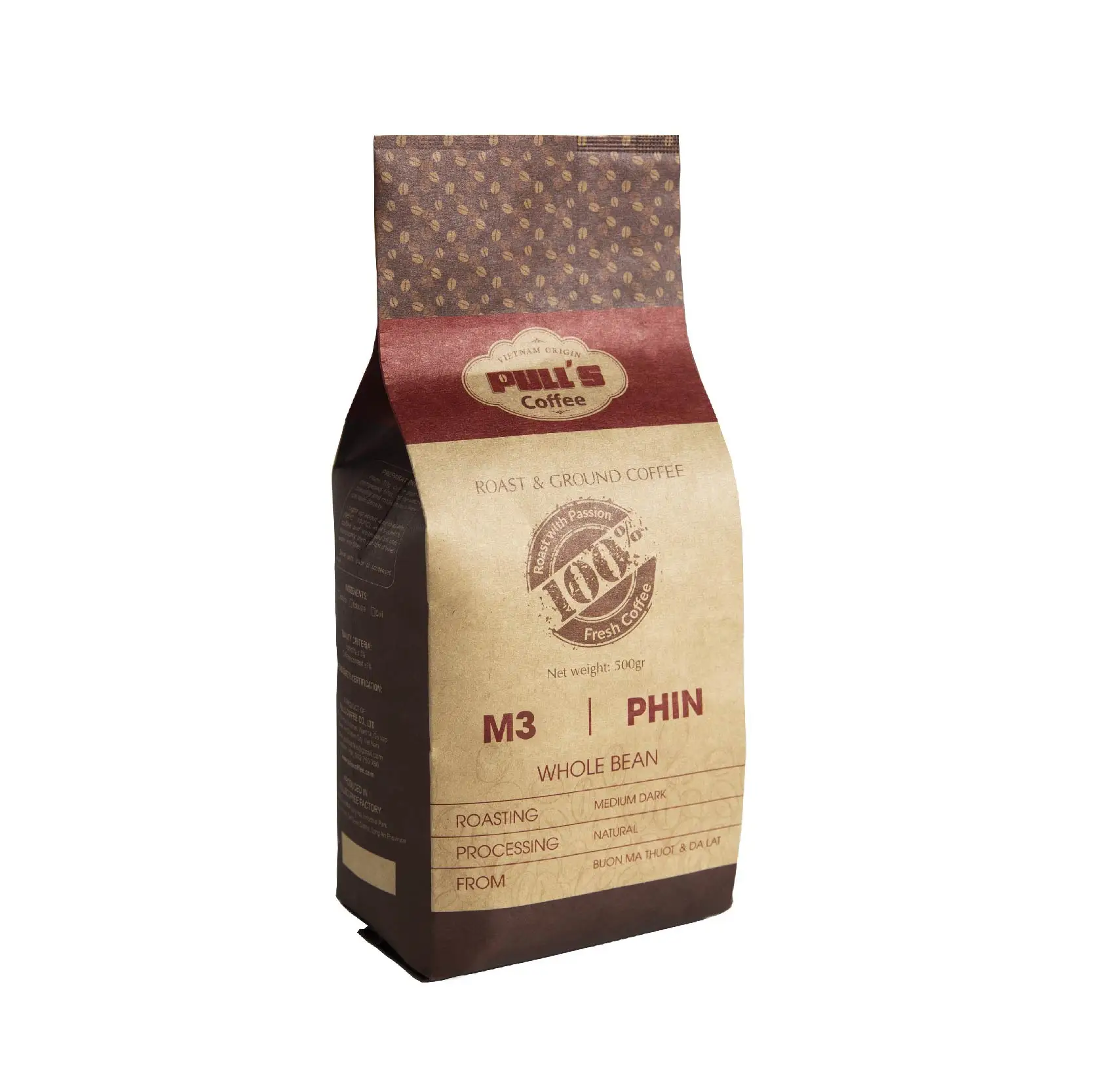 Ground Coffee M3 - Made in Vietnam Best Quality Mix Arabica Robusta Private label coffee Wholesale Coffee Machine Best Quality
